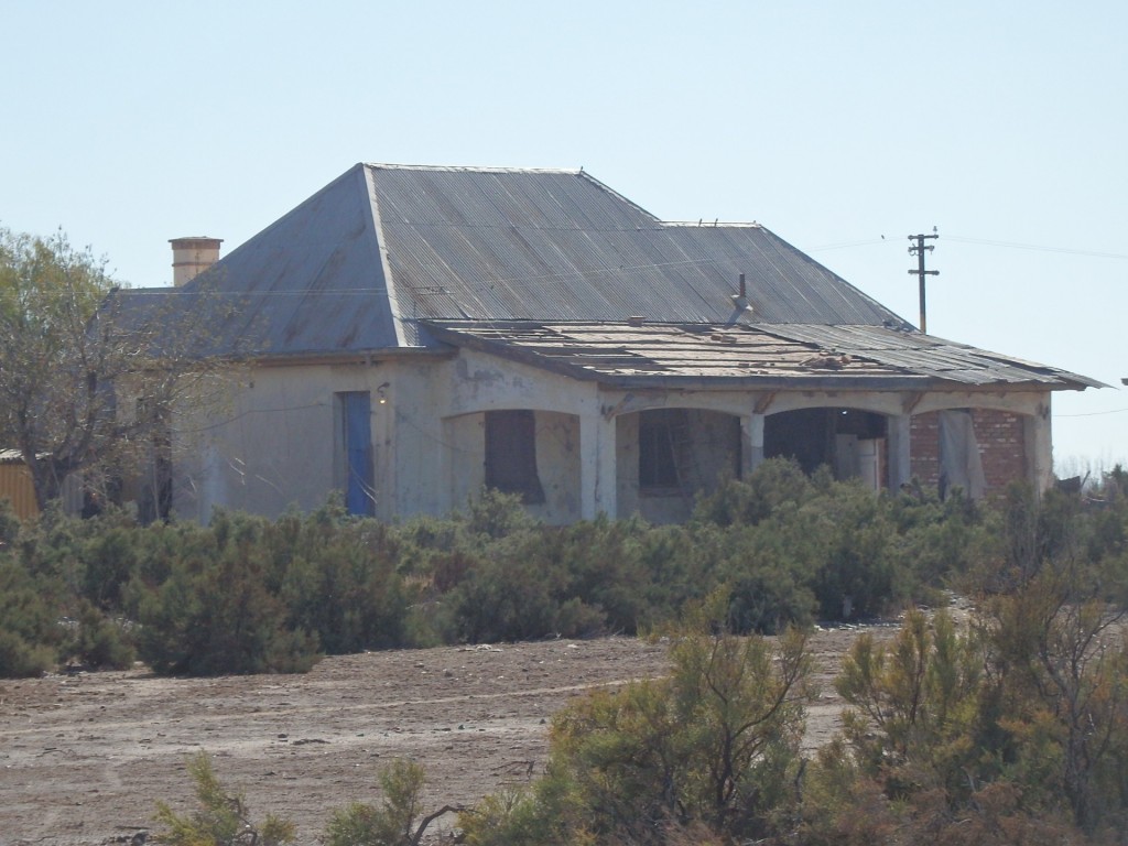 Foto: ex estación del FC Belgrano - El Vergel (Mendoza), Argentina