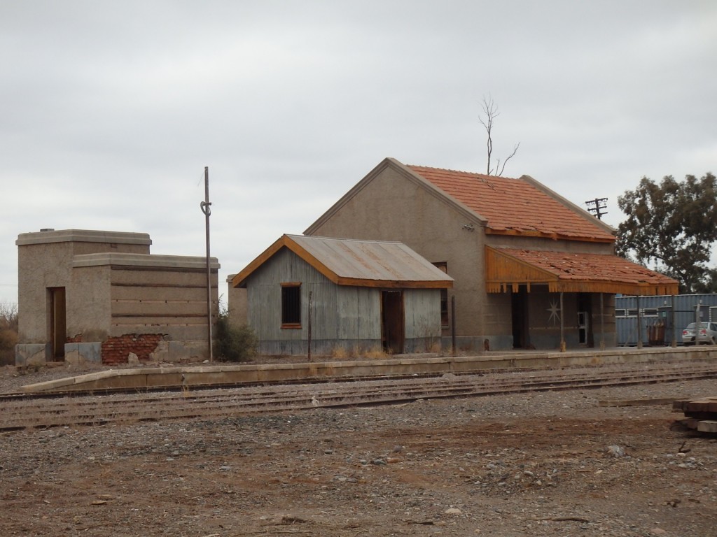Foto: ex estación del FC San Martín - Jocolí (Mendoza), Argentina