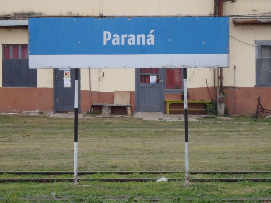 Foto: estación histórica del FC Urquiza - Paraná (Entre Ríos), Argentina