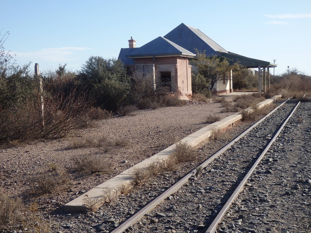 Foto: ex estación El Alpero, FC Belgrano - La Asunción (Mendoza), Argentina