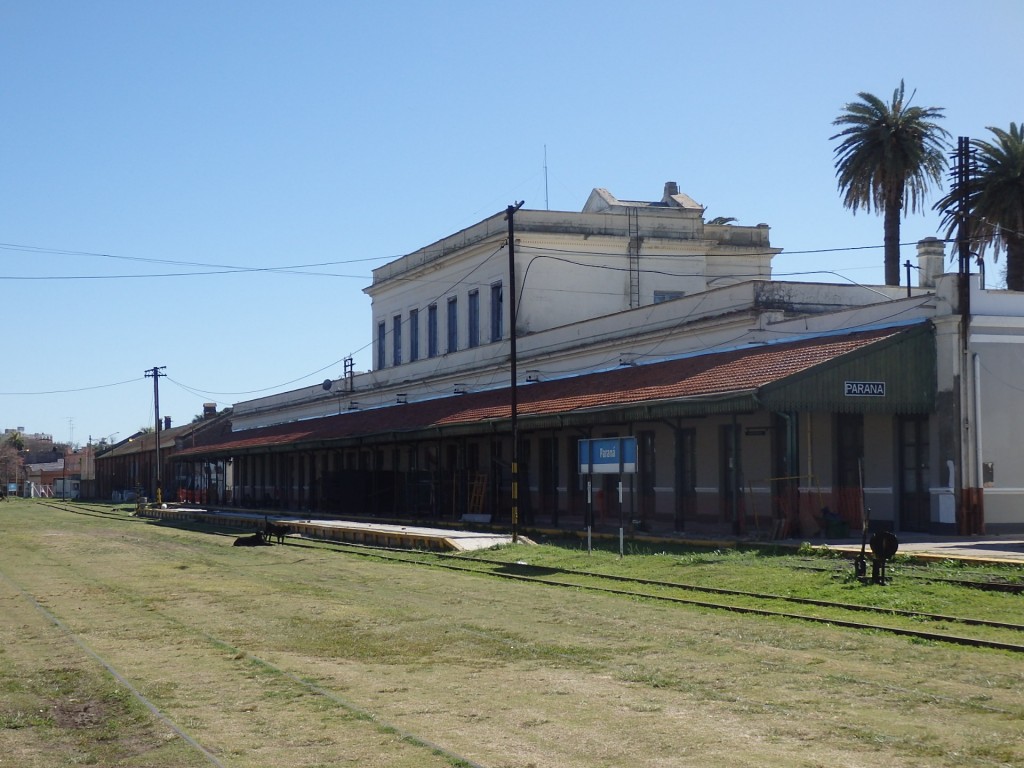 Foto: estación histórica del FC Urquiza - Paraná (Entre Ríos), Argentina
