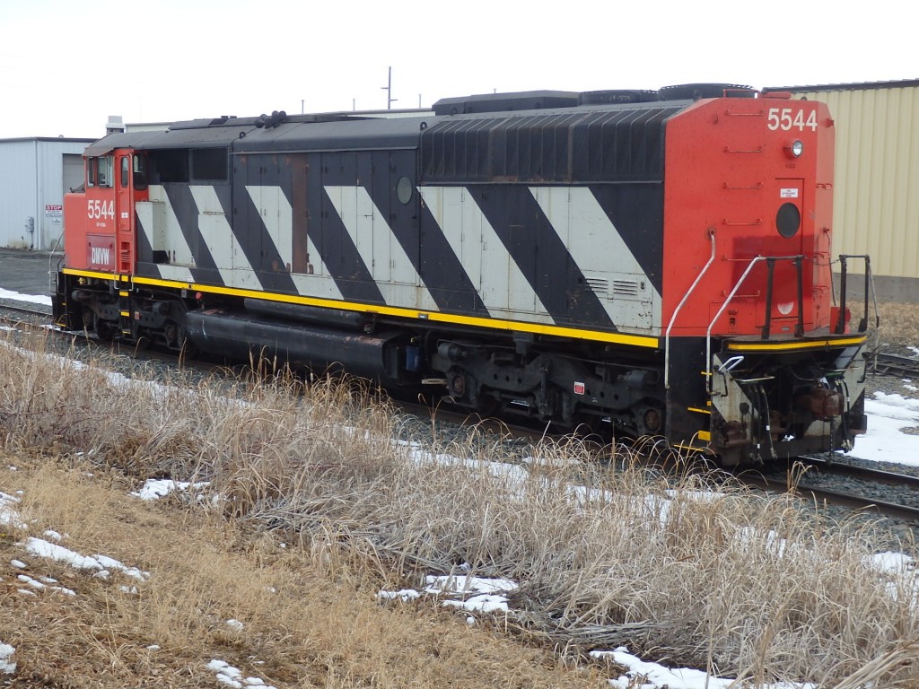 Foto: locomotora del Dakota, Missouri Valley & Western Railroad - Bismarck (North Dakota), Estados Unidos