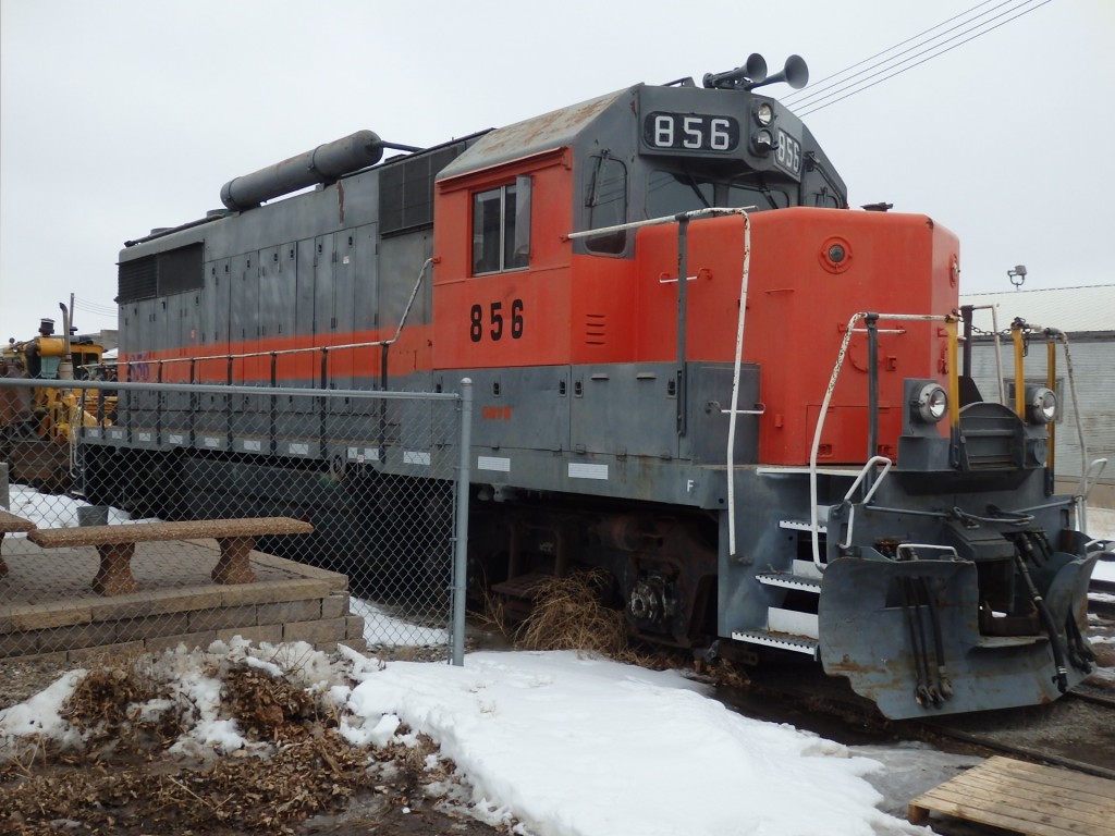 Foto: locomotora del Dakota, Missouri Valley & Western Railroad - Bismarck (North Dakota), Estados Unidos