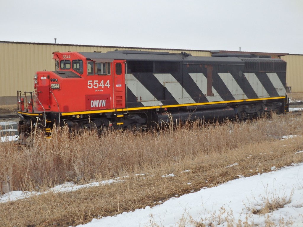 Foto: locomotora del Dakota, Missouri Valley & Western Railroad - Bismarck (North Dakota), Estados Unidos
