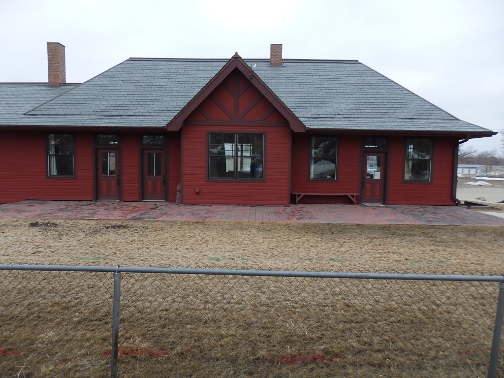 Foto: ex estación del Chicago & Northwestern - Fort Pierre (South Dakota), Estados Unidos