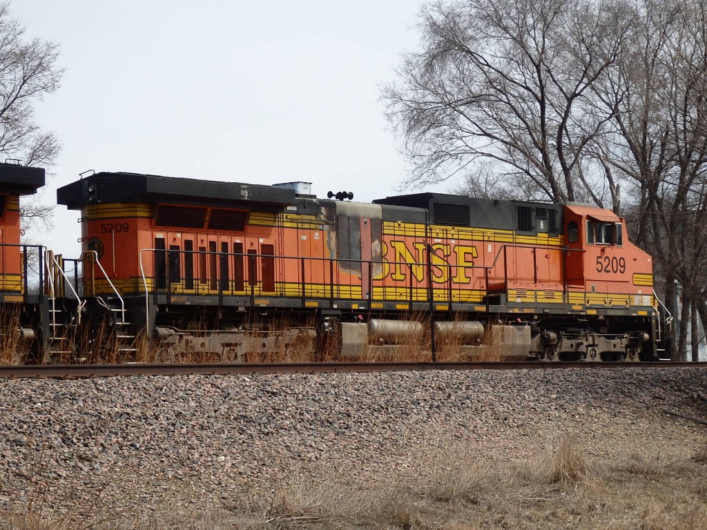 Foto: locomotoras de Burlington Northern & Santa Fe - North Sioux City (South Dakota), Estados Unidos
