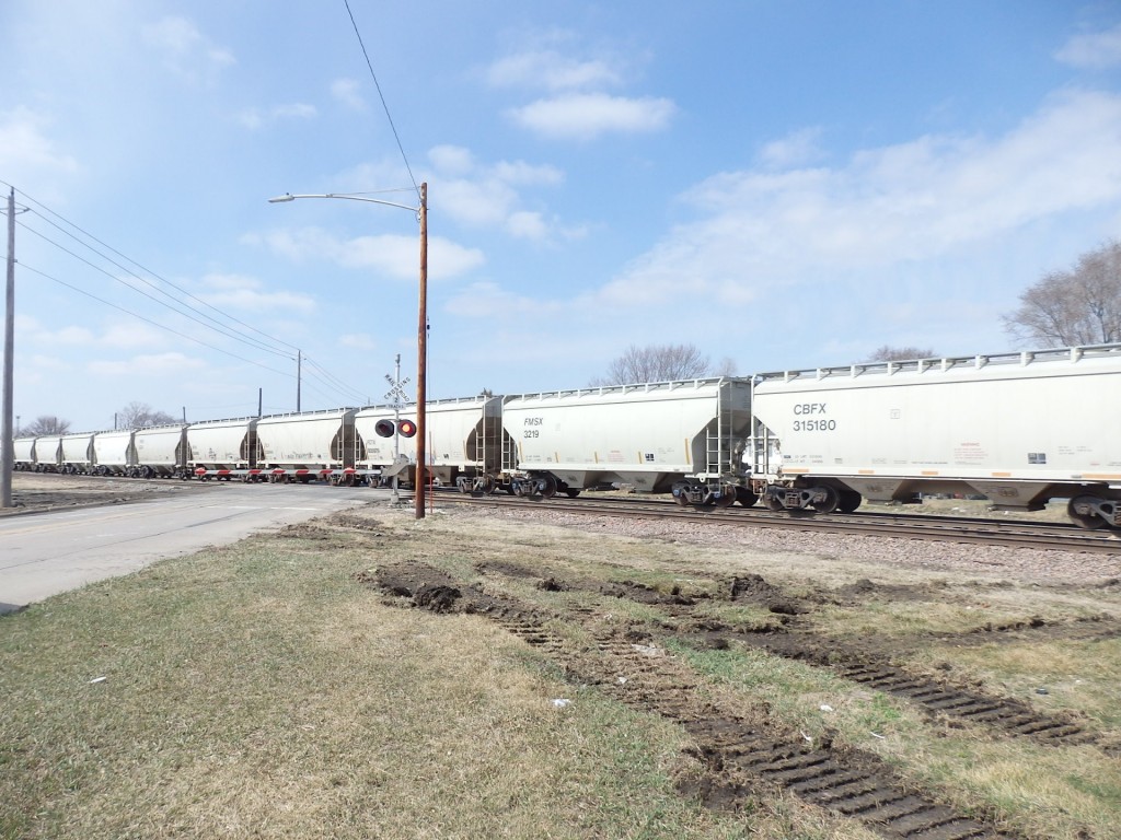 Foto: tren de Union Pacific - Council Bluffs (Iowa), Estados Unidos
