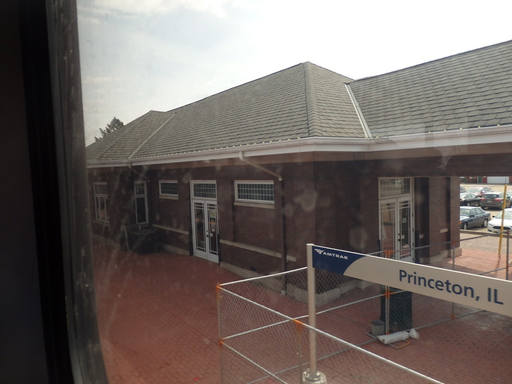 Foto: estación de Amtrak - Princeton (Illinois), Estados Unidos