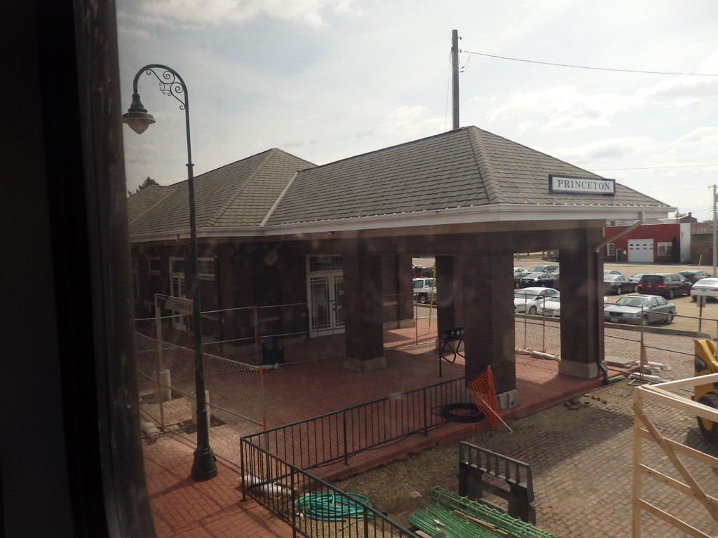 Foto: estación de Amtrak - Princeton (Illinois), Estados Unidos