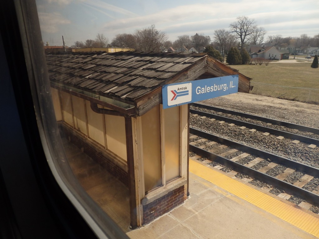 Foto: estación de Amtrak - Galesburg (Illinois), Estados Unidos