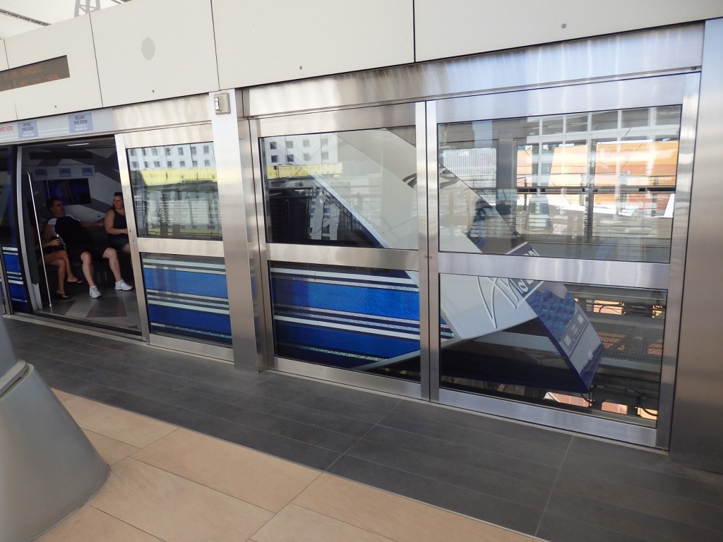 Foto: trencito intercasinos Aria Express - Paradise (Nevada), Estados Unidos