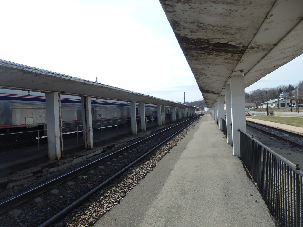 Foto: estación de Amtrak - Burlington (Iowa), Estados Unidos