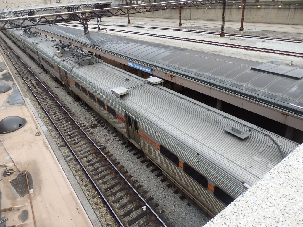 Foto: estación de la calle Van Buren, de Metra y South Shore Line - Chicago (Illinois), Estados Unidos