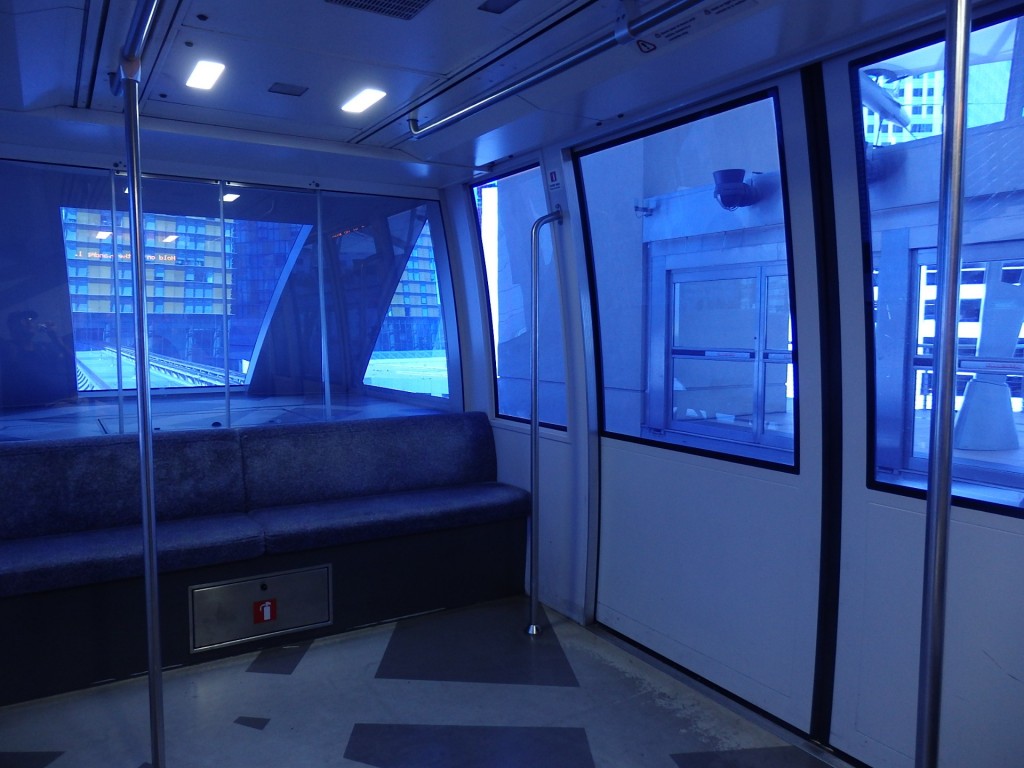 Foto: trencito intercasinos Aria Express - Paradise (Nevada), Estados Unidos