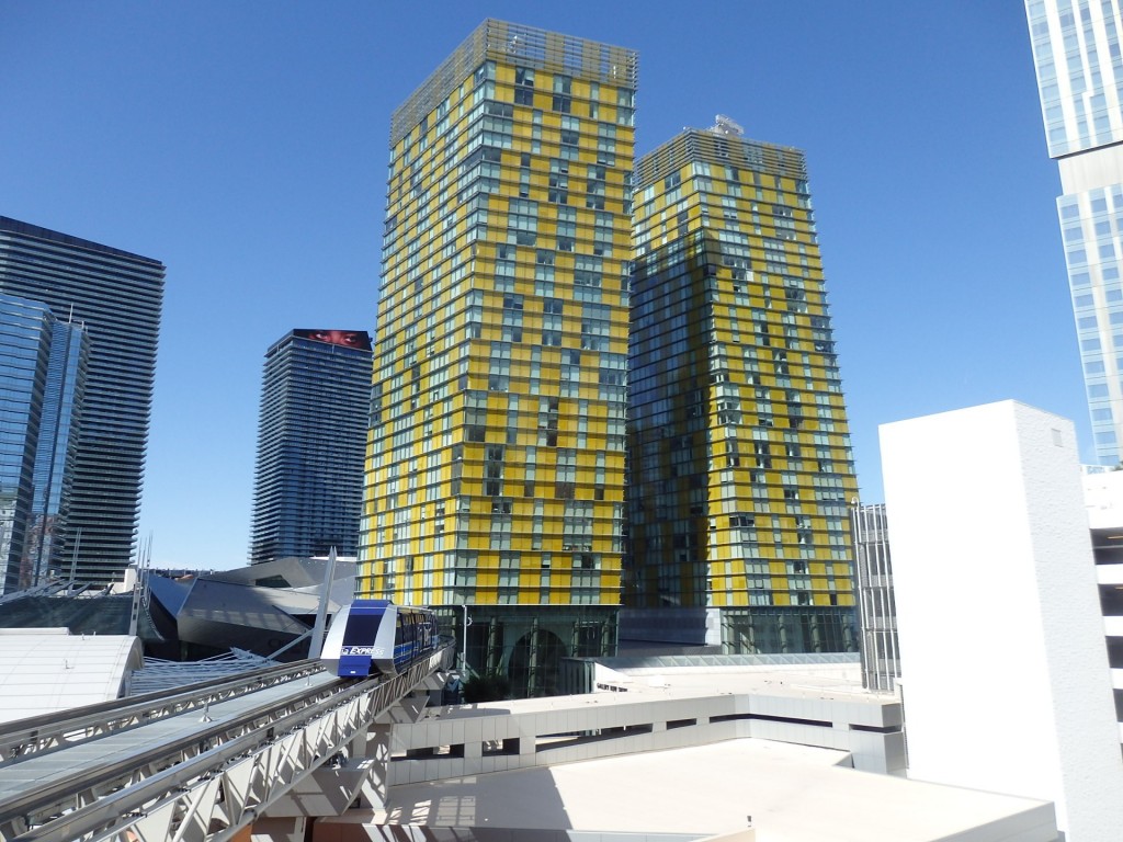 Foto: trencito intercasinos Aria Express - Paradise (Nevada), Estados Unidos