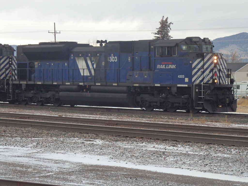 Foto: ferrocarril de carga Montana Rail Link - Helena (Montana), Estados Unidos