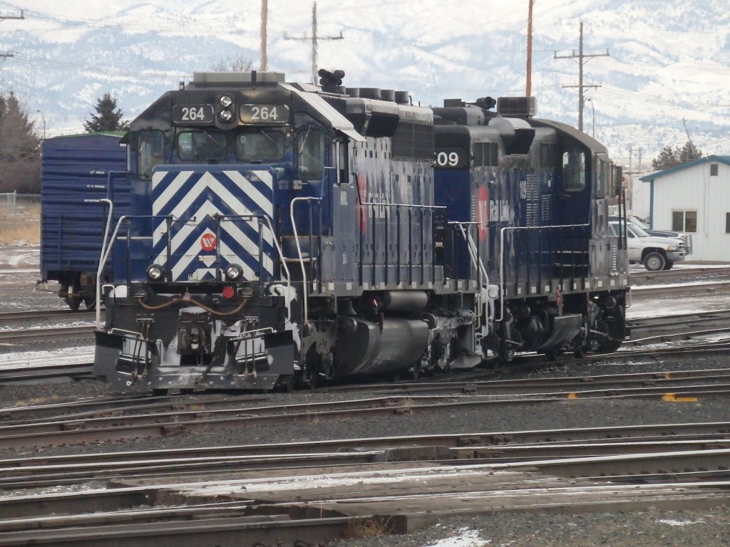 Foto: ferrocarril de carga Montana Rail Link - Helena (Montana), Estados Unidos