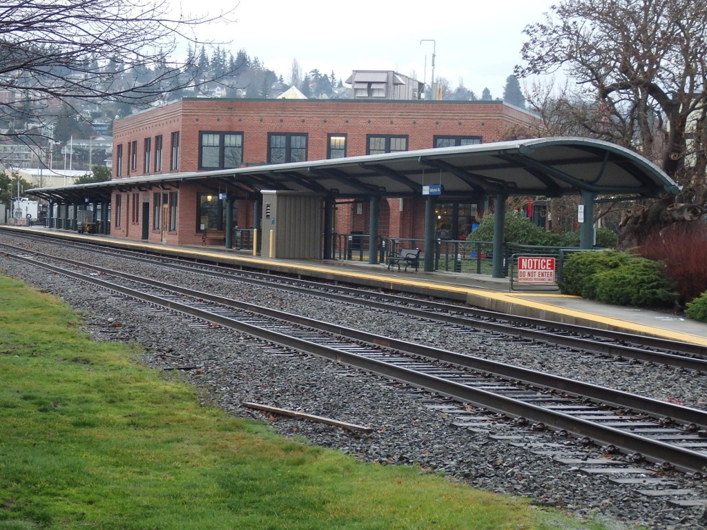 Foto: estación de Amtrak - Bellingham (Washington), Estados Unidos