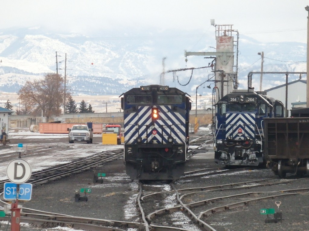 Foto: ferrocarril de carga Montana Rail Link - Helena (Montana), Estados Unidos