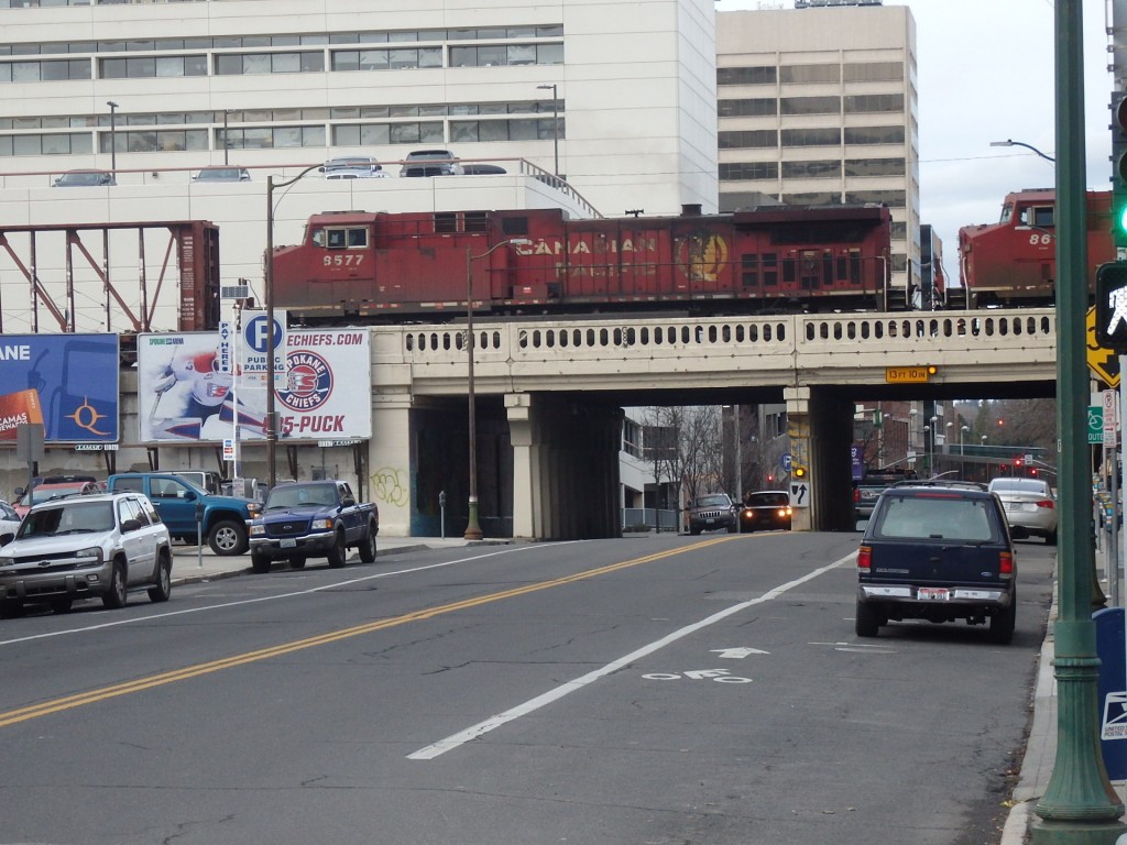Foto: carguero rodante - Spokane (Washington), Estados Unidos