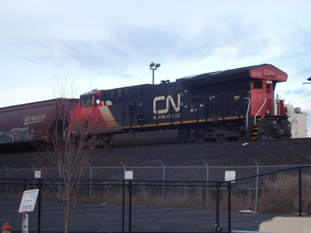 Foto: carguero de Canadian National - Spokane (Washington), Estados Unidos