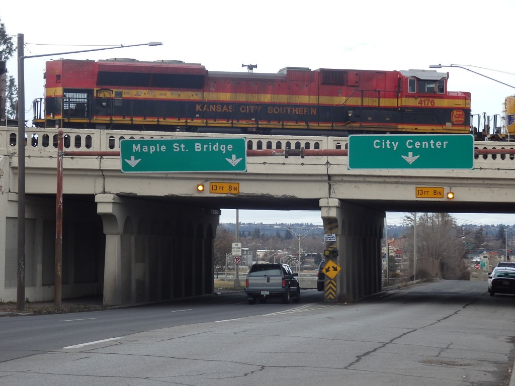 Foto: carguero rodante - Spokane (Washington), Estados Unidos