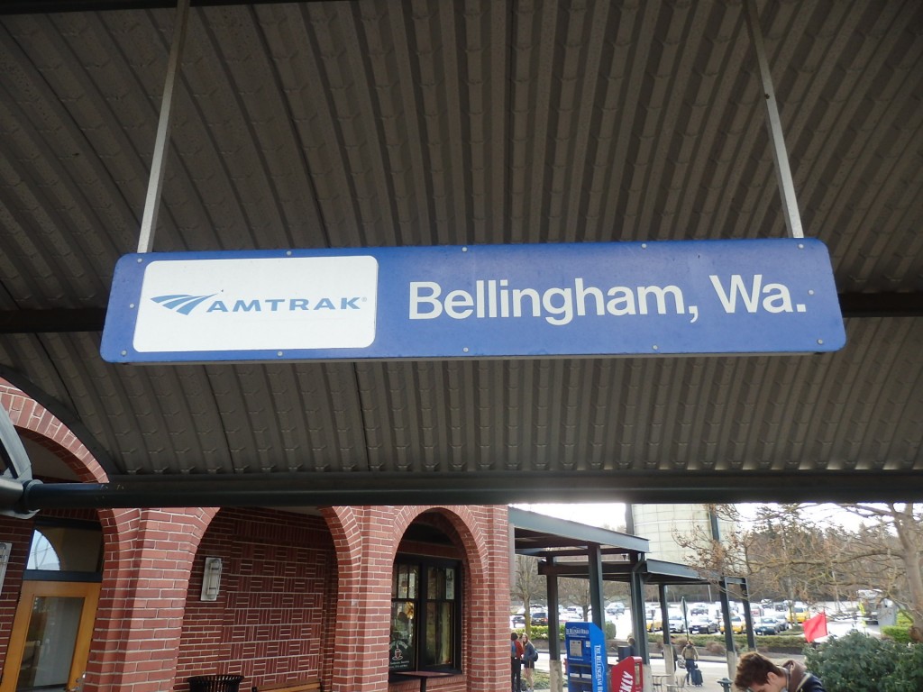 Foto: estación de Amtrak - Bellingham (Washington), Estados Unidos