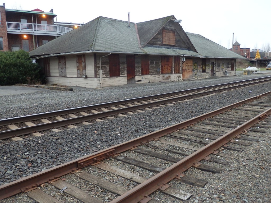 Foto: estación no activa para pasajeros - Blaine (Washington), Estados Unidos