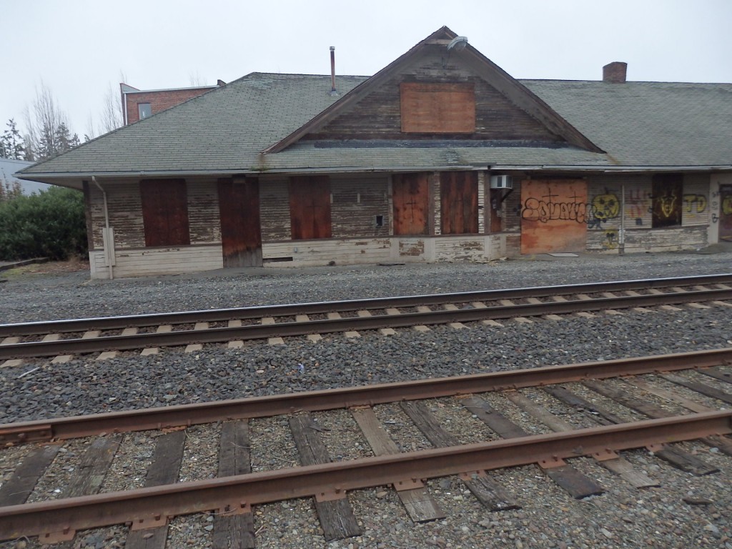 Foto: estación no activa para pasajeros - Blaine (Washington), Estados Unidos