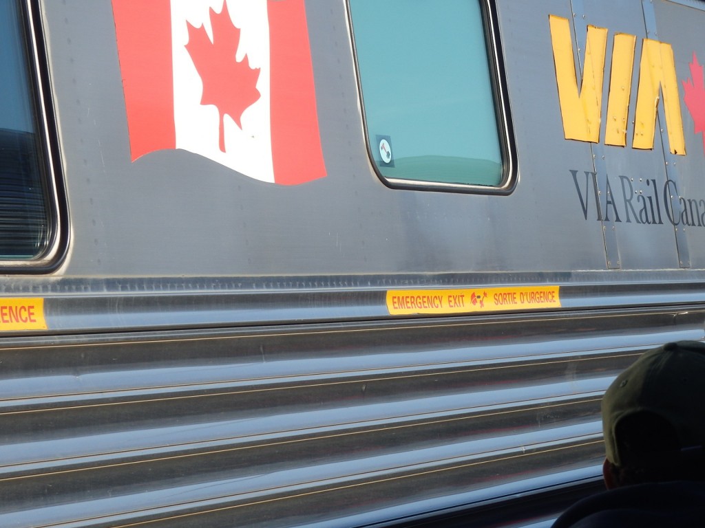 Foto: Tren Nº2 The Canadian / Le Canadien, en la Pacific Central Station - Vancouver (British Columbia), Canadá