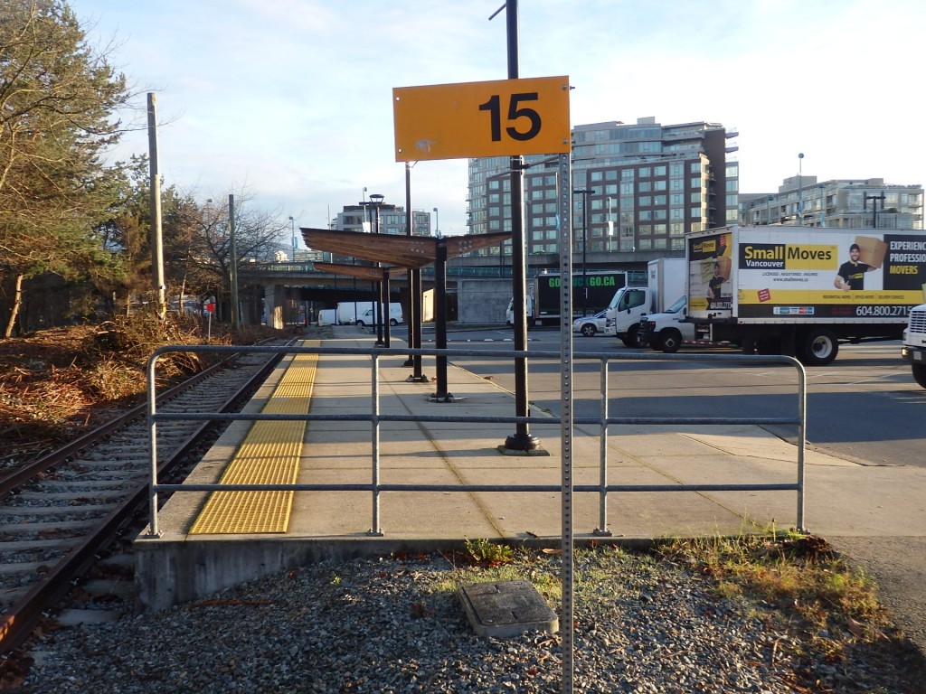 Foto: extremo de la Olympic Line - Vancouver (British Columbia), Canadá
