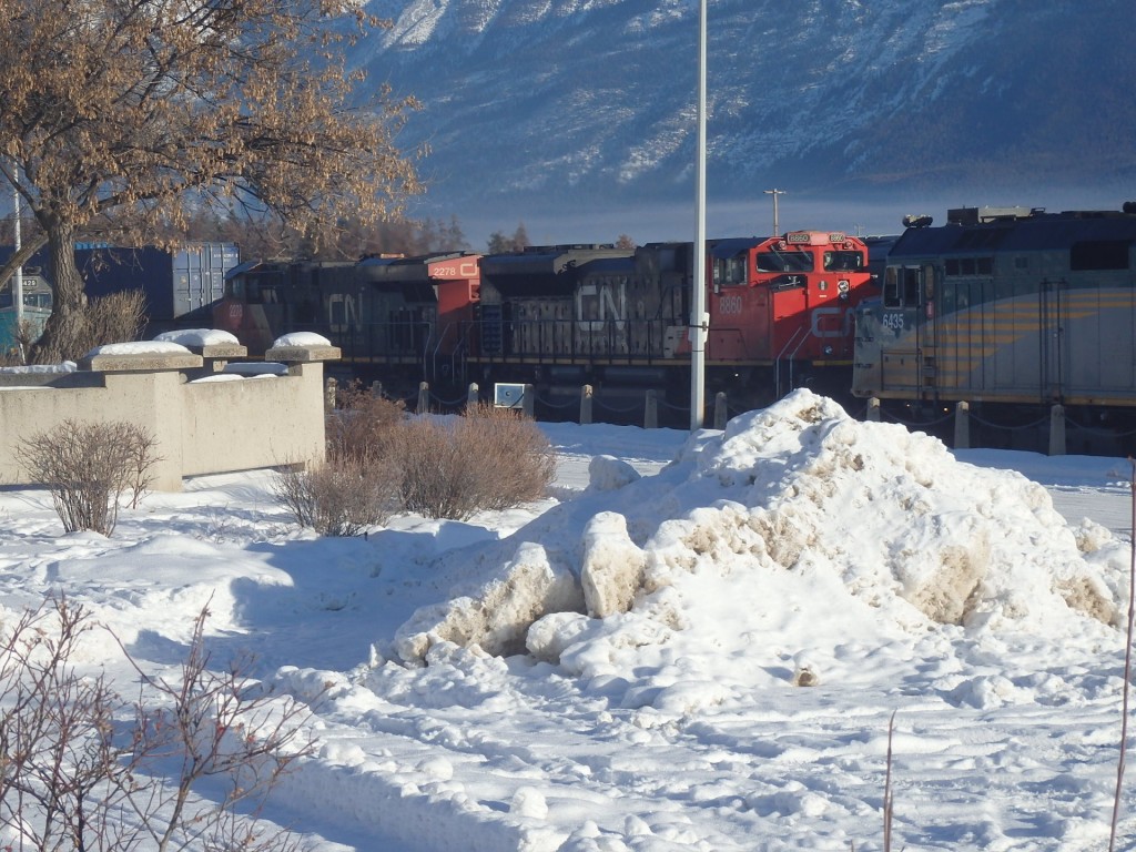 Foto: material rodante - Jasper (Alberta), Canadá