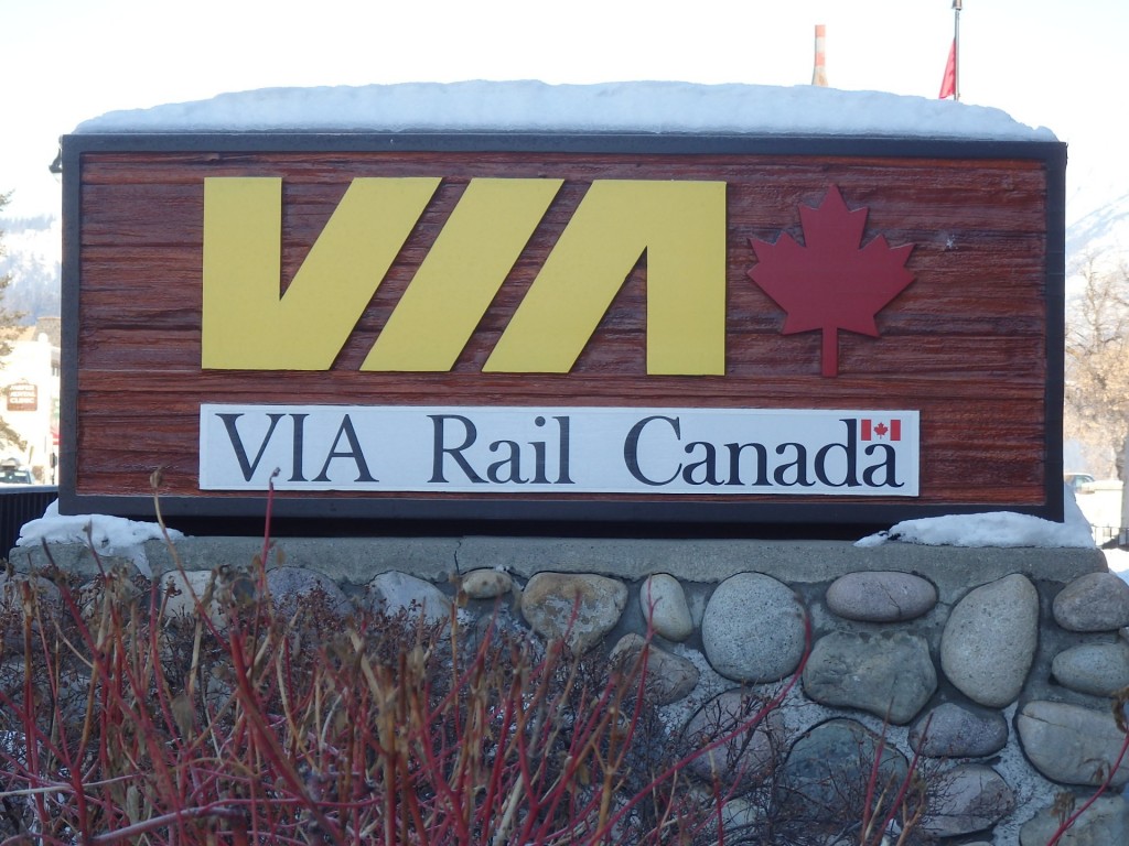 Foto: estación de Via Rail - Jasper (Alberta), Canadá