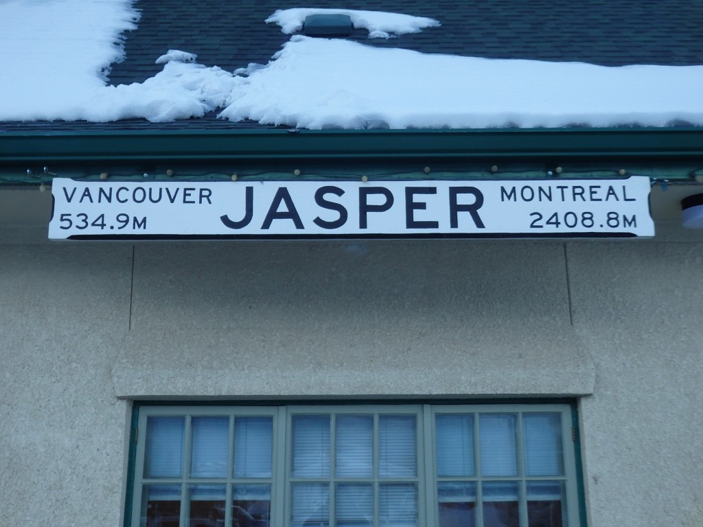 Foto: estación de Via Rail - Jasper (Alberta), Canadá