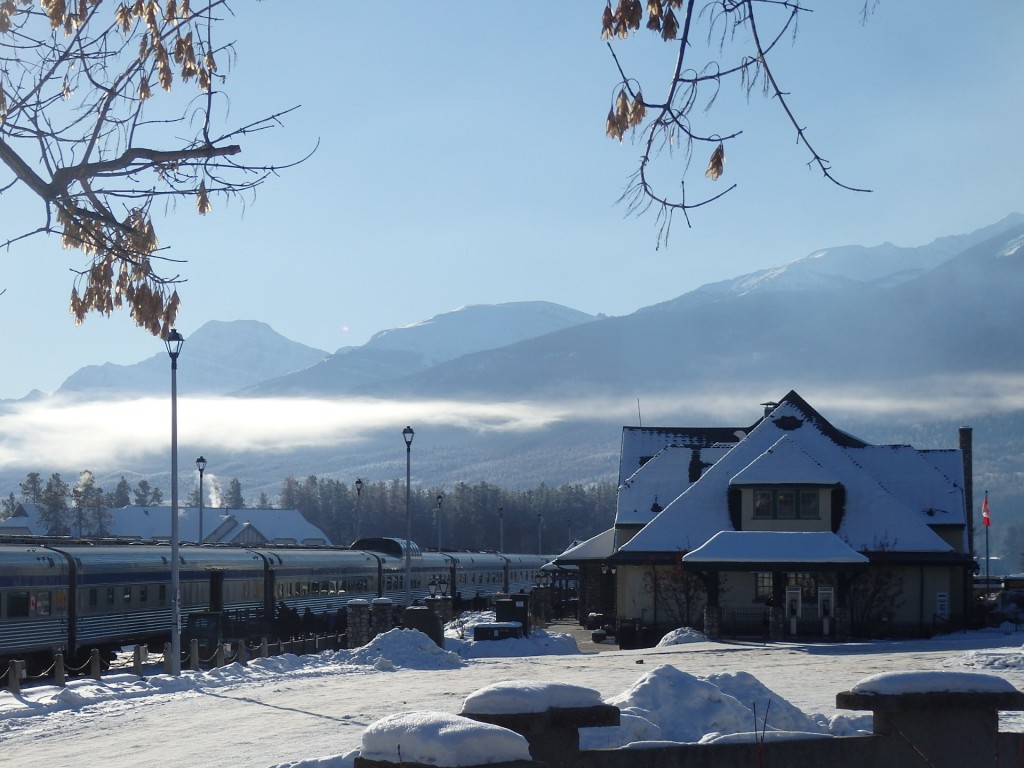 Foto: estación de Via Rail - Jasper (Alberta), Canadá