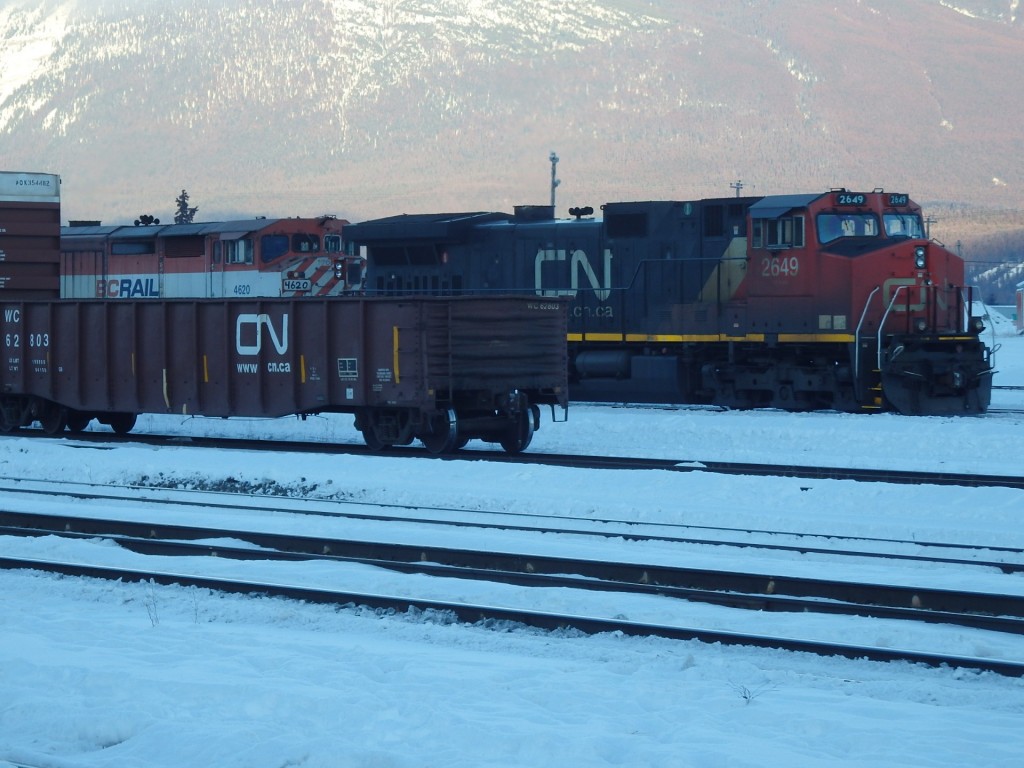 Foto: material rodante de Canadian National - Jasper (Alberta), Canadá