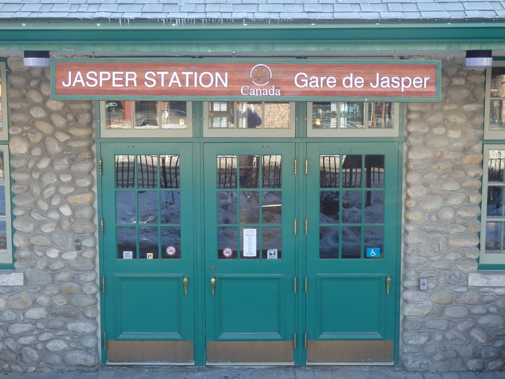 Foto: estación de Via Rail - Jasper (Alberta), Canadá
