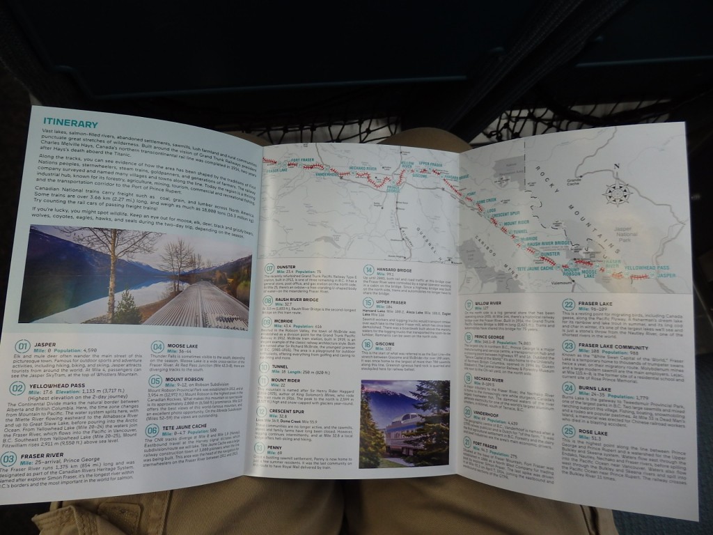 Foto: tren bisemanal a Prince Rupert - Jasper (Alberta), Canadá