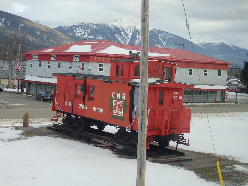 Foto: furgón de monumento - McBride (British Columbia), Canadá