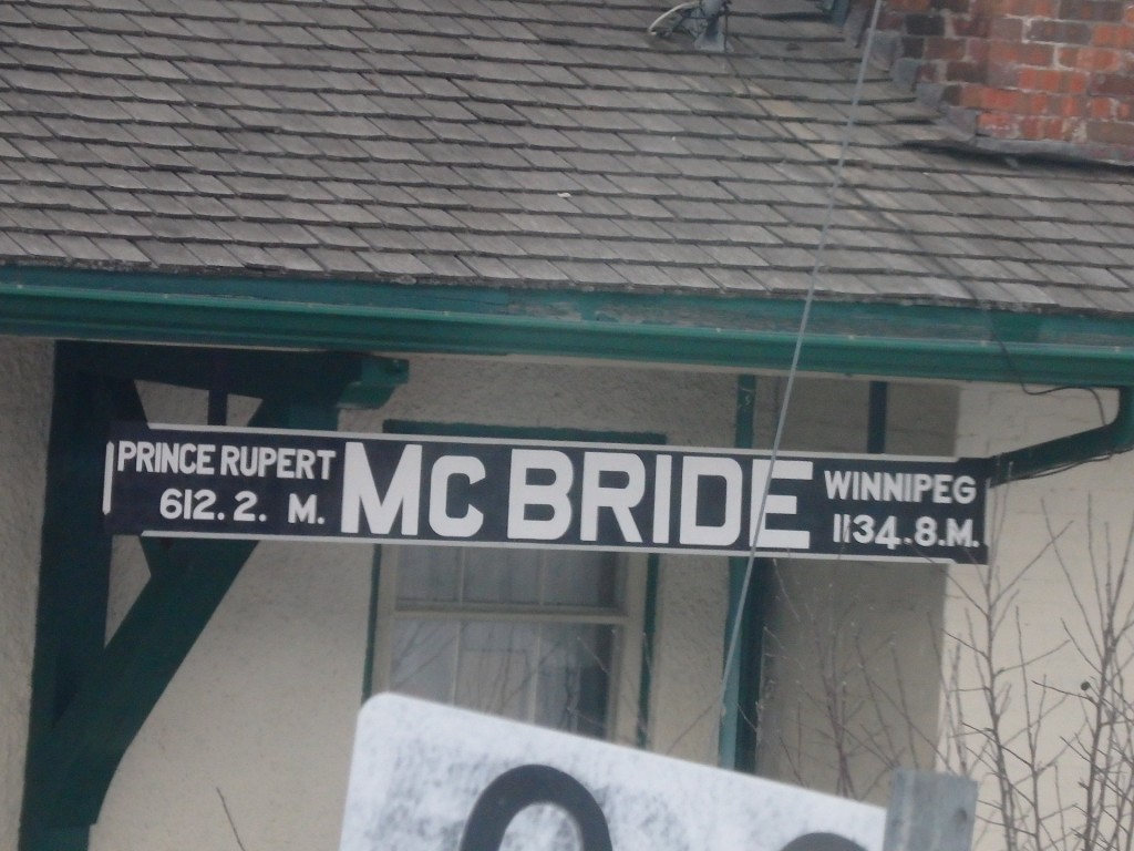 Foto: estación - McBride (British Columbia), Canadá