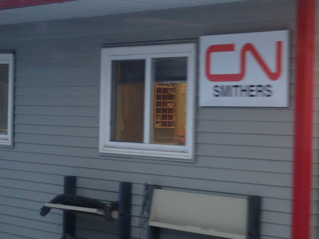 Foto: oficinas de Canadian National - Smithers (British Columbia), Canadá