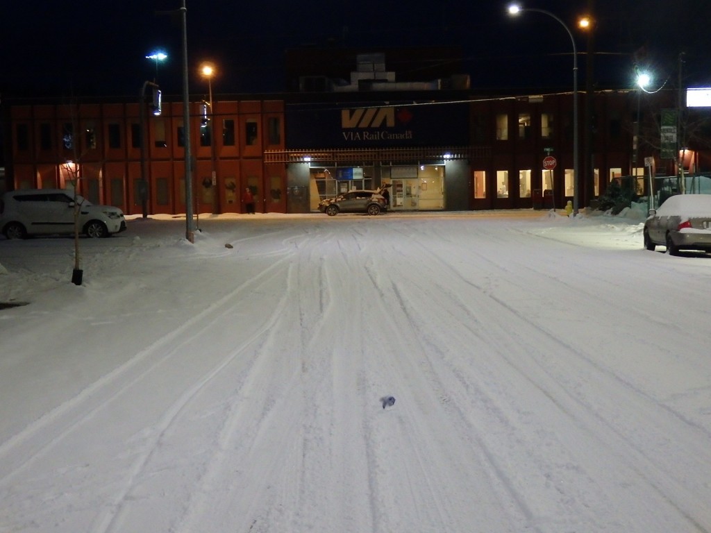 Foto: estación de Via Rail - Prince George (British Columbia), Canadá