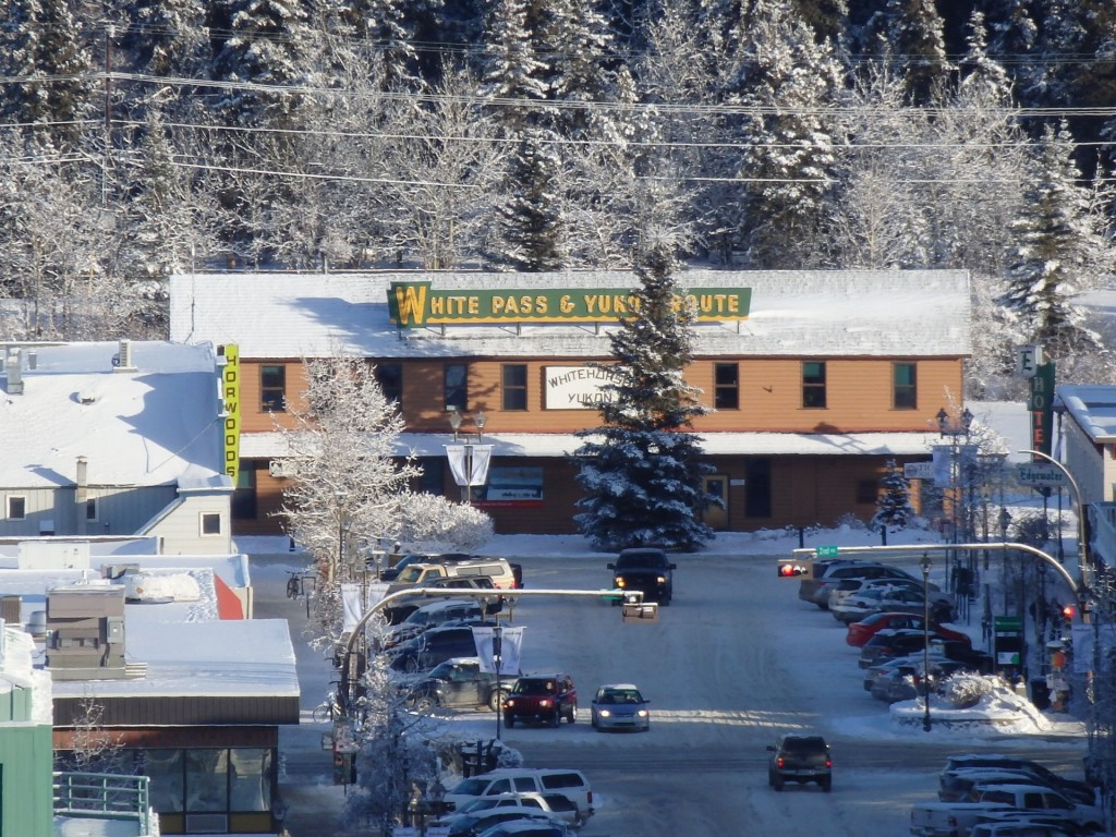 Foto: ex estación del FC WP&YR - Whitehorse (Yukon), Canadá