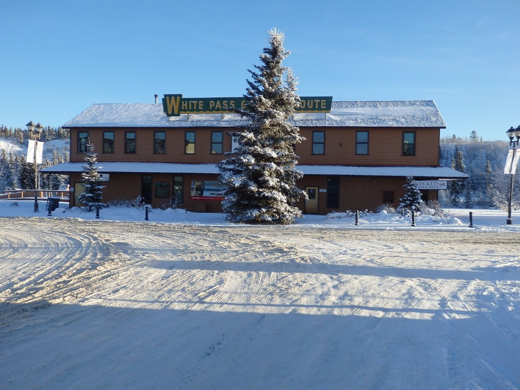 Foto: ex estación del FC WP&YR - Whitehorse (Yukon), Canadá