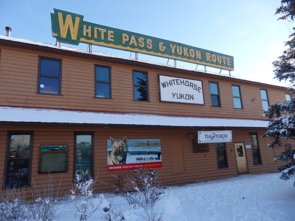 Foto: ex estación del FC WP&YR - Whitehorse (Yukon), Canadá