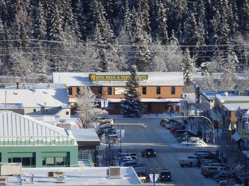 Foto: ex estación del FC WP&YR - Whitehorse (Yukon), Canadá