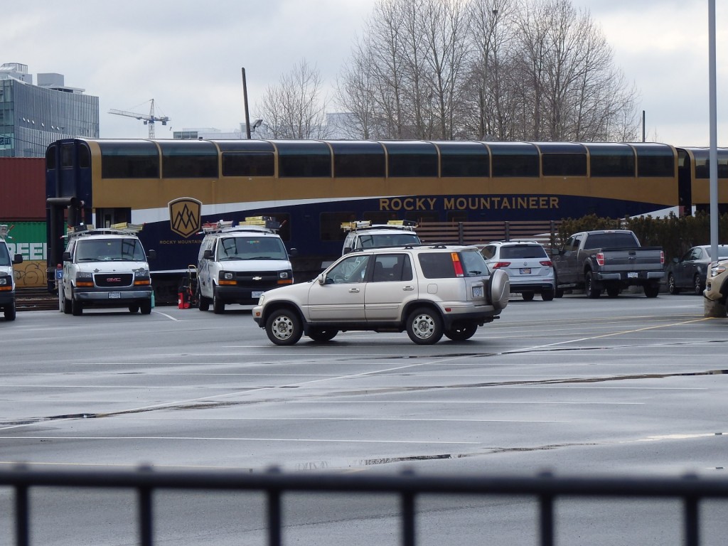 Foto: tren turístico Rocky Mountaineer - Vancouver (British Columbia), Canadá