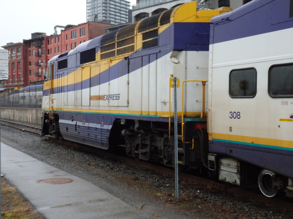 Foto: tren local West Coast Express - Vancouver (British Columbia), Canadá