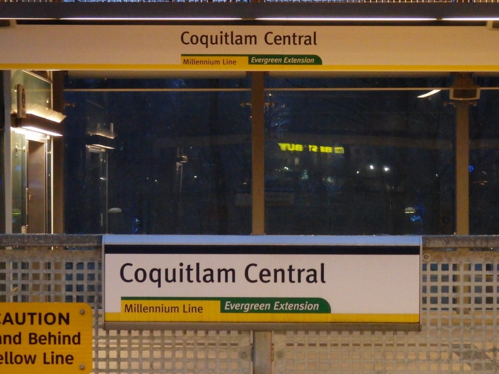 Foto: estación de SkyTrain - Coquitlam (British Columbia), Canadá