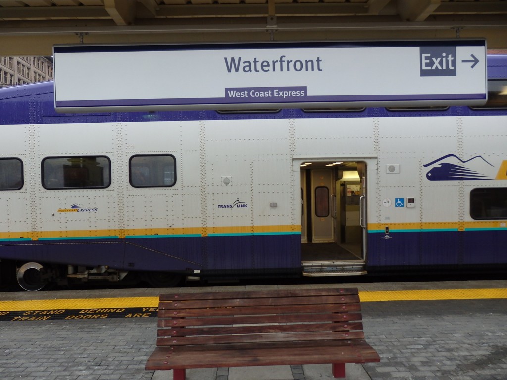Foto: tren local West Coast Express - Vancouver (British Columbia), Canadá